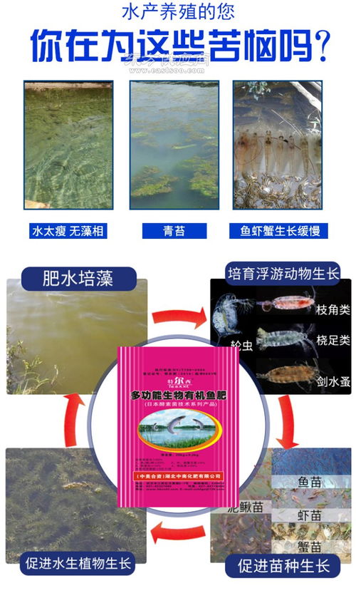 多功能生物有機魚肥日本酵素菌技術系列產品